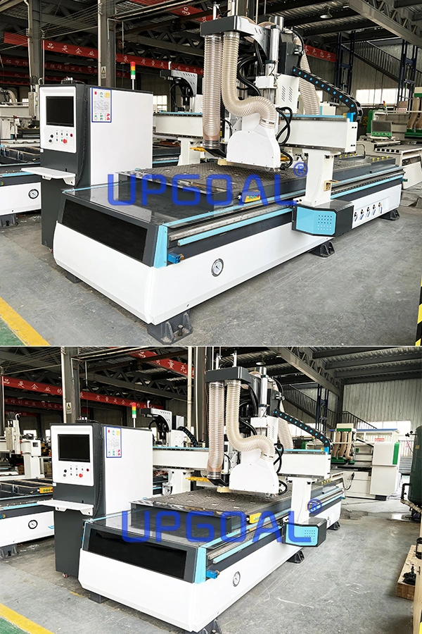 Atc CNC Router Machine with Dual Cutting Saw/Syntec Controller/9.0kw Spindle for Panel Furniture /Woodworking Furniture 1300*2800mm