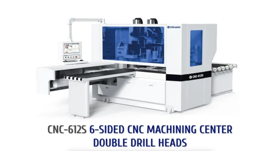 Woodworking Six Sides Automatic Cabine Panel Hole Drilling CNC Boring Machine