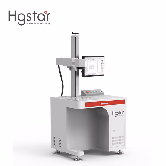 Portable Mini Optical Fiber 20W 30W 50W 100W Laser Marking Machine Laser Marker Price for Metal Marking