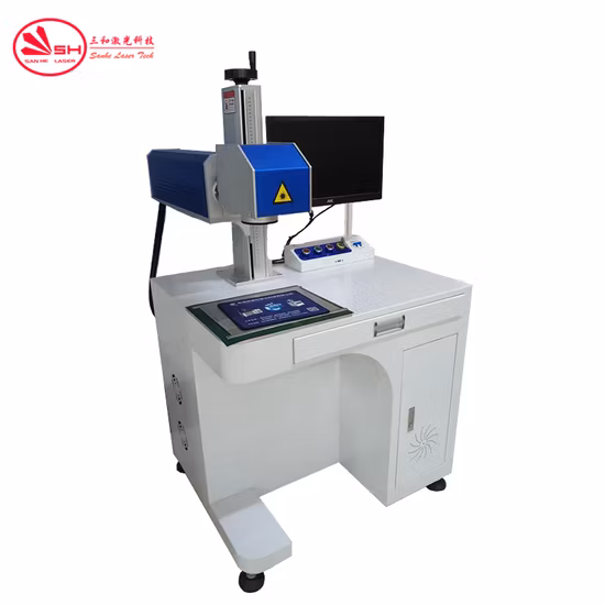 Sample Customization Fiber Laser Marking Machine for Metal Nometal Engraving