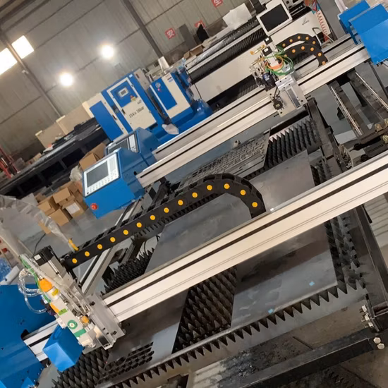 3axis CNC Fiber Plasma Cutting Machine for Carbon Steel, Stainless Steel