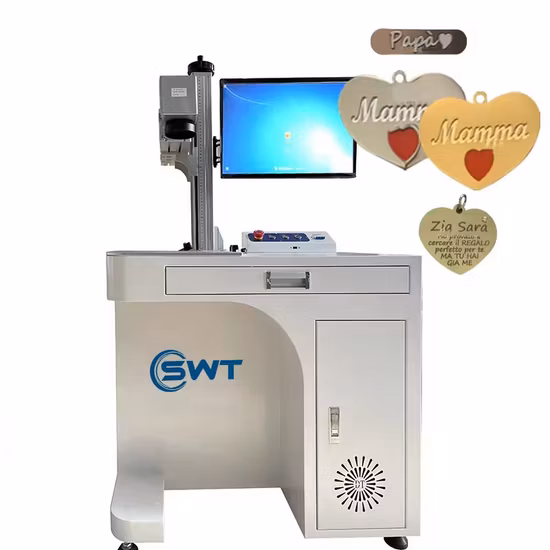 20W 30W 50W Fiber Laser Marking Machine for Metal Stainless Aluminium