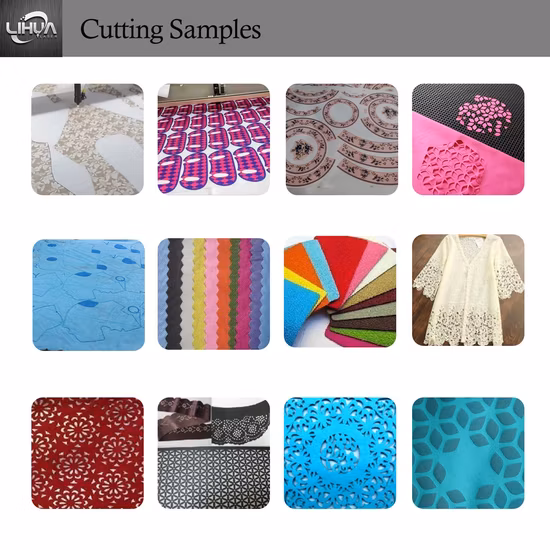 Lihua Big Vision Ccd Camera Laser Cutter Co2 Cnc Laser Cutting Machine With Conveyor For Sublimation Roll Fabric Textile Cloth